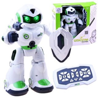 Zdalnie sterowany ROBOT tańczy Nauka angielskiego światło + dźwięk RC0447