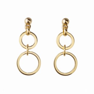 Kolczyki "kółko w kółko" (P15/RTM/18AU)