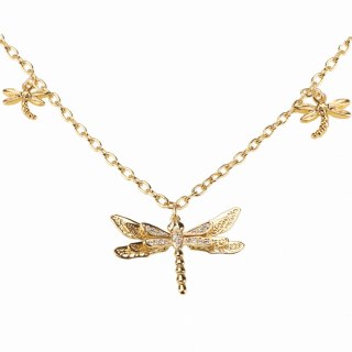 Naszyjnik z ważkami z kolekcji Mystical Moments (C15/WAŻ/01AU)