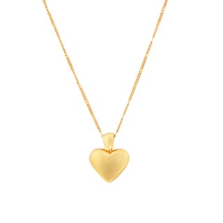 Łańcuszek z pękatym sercem kulki (C22/LAT/85/3AU)