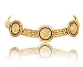 Choker z monetami z kolekcji Olimpia (C23/ZWE/16/2CZAU)