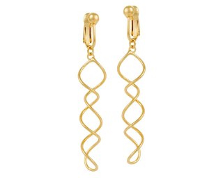 Klipsy serpentynki z kolekcji Classic (E10251AU)