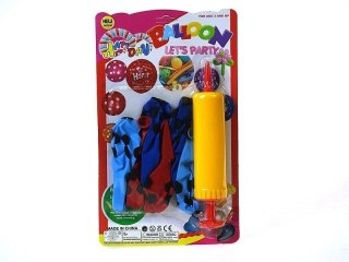 Balony z pompką 12szt