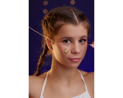 Naszyjnik krabik na łańcuszku z kolekcji Aqualessia (C24/AQUA/07AU)