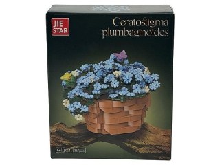 Klocki - kwiaty w doniczce