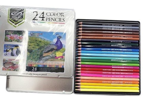Kredki 24 kolory