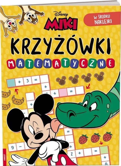 Krzyżówki matematyczne Disney Miki