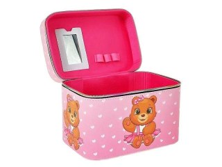 Kuferek L z lusterkiem na zamek 23x18x15cm