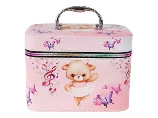 Kuferek M z lusterkiem na zamek 21x14x11,5cm