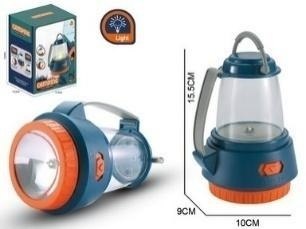 Latarka turystyczna 2w1 światło