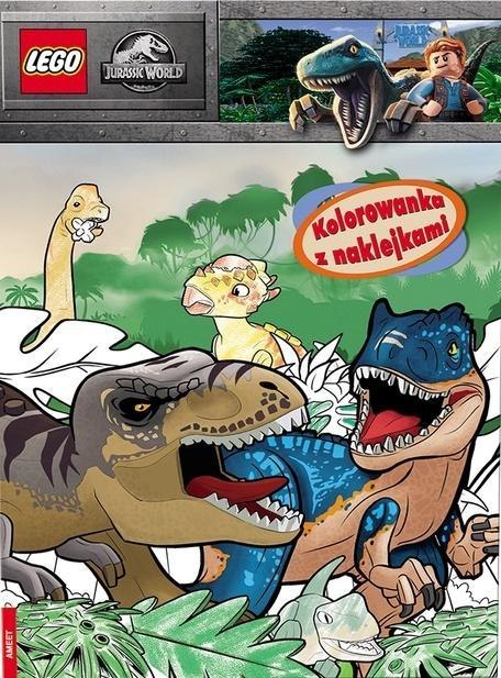 LEGO(R) Jurassic World. Kolorowanka z naklejkami