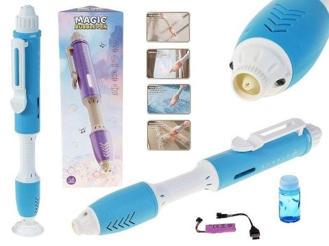 Magiczny długopis piszący bańkami mydlanymi 50ml