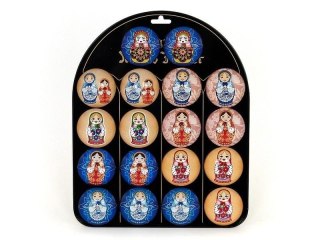 Magnes matrioszka 5cm (18szt)