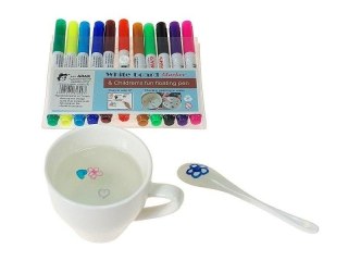 Marekry do malowania po wodzie z łyżką 11 kolor.