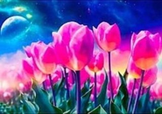 Malowania po numerach 30x40cm Lew