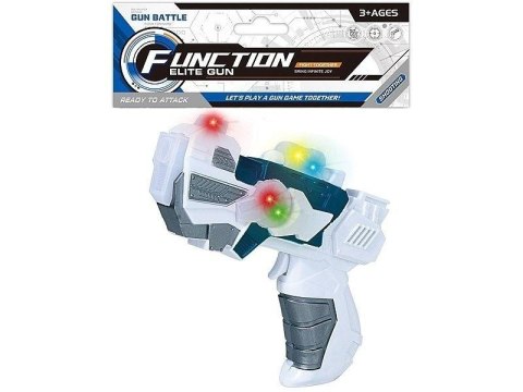 Pistolet na baterie światło dźwięk