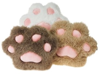 Poduszka pluszowa Łapka MIX