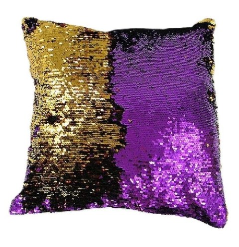 Poszewka na poduszkę 40x40 obrotowe cekiny MIX