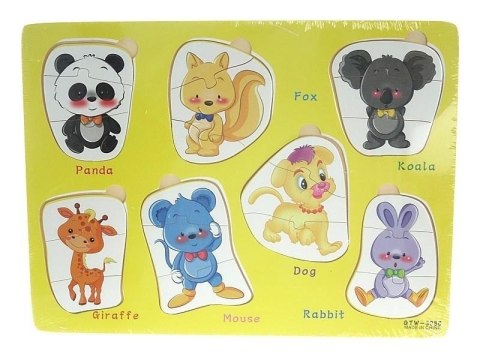 Puzzle drewniane Zwierzęta