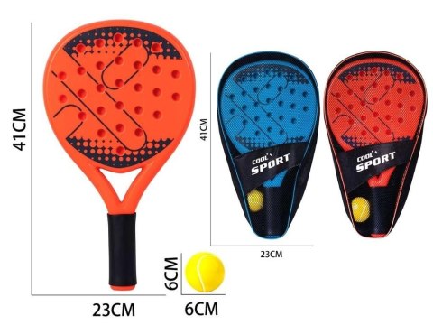 Rakietka plastikowa do ping-ponga + piłeczka mix