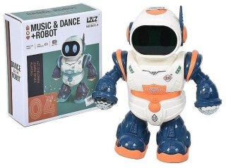 Robot na baterie tańczący światło muzyka