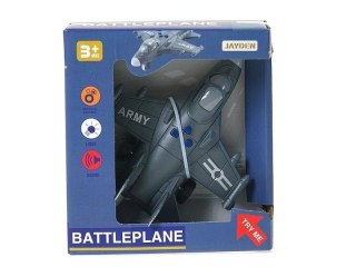 Samolot na baterie, światło dźwięk