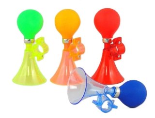 Sygnalizator rowerowy trąbka 15cm MIX