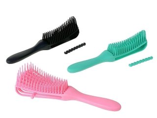 Szczotka do włosów plastikowa składana MIX