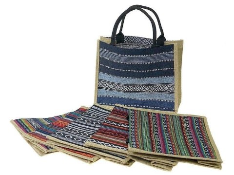 Torba materiałowa 36x30x16cm MIX