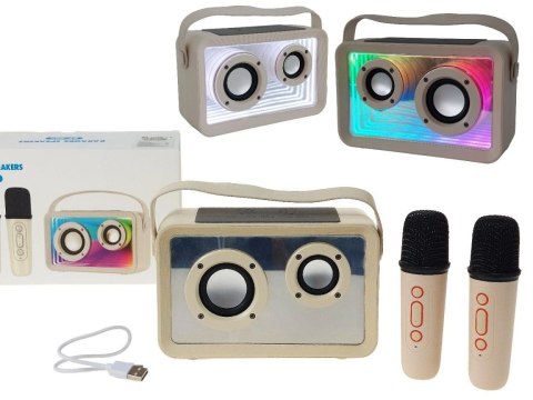 Zestaw 2 mikrofonów z głośnikiem