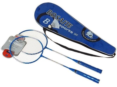 Zestaw do badmintona 2 rakietki + lotka