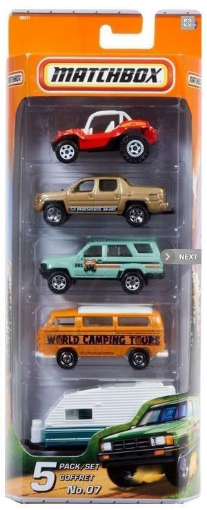 Matchbox Samochodziki 5-pak mix