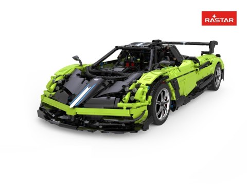 Autko 1:8 Pagani Huayra BC Klocki Zielony RASTAR
