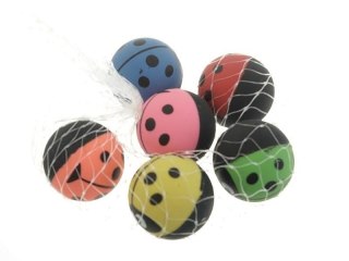 Piłeczki kauczukowe 6szt