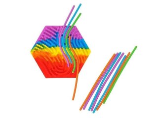 Silikonowa układanka antystresowa Sześciokąt