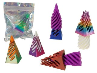 Układanka magiczny stożek 8cm MIX