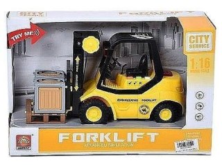 Wózek widłowy 1:16 światło i dźwięk