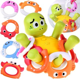 Żółwik Interaktywna Zabawka do kąpieli Żółw z Fontanną Wody ZA5819