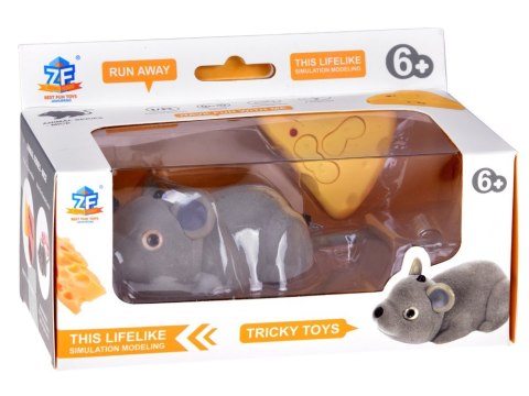 Urocza Myszka na pilota z czujnikiem sensorycznym zabawka dla kota RC0730