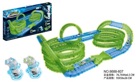 Tor Wyścigowy Świecący w Ciemności 83el.