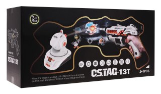 Zestaw Pistoletów Laserowych + Projektor