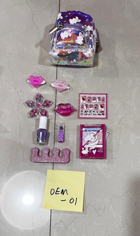 Zestaw Dla Małej Stylistki + Kosmetyczka Plecak