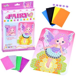 Mozaika kreatywna wyklejanka piankowa Wróżka naklejki ZA3274