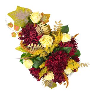 Stroik na cmentarz kwiaty wiązanka miska na grób wszystkich świętych