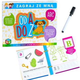 Od A do Z Album Edukacyjny do Nauki Pisania KS0011
