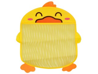 Siatka na zabawki do kąpieli organizer pojemnik żółta kaczuszka ZA5927