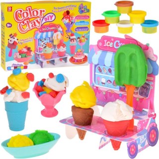 Stwórz kreatywny deser! Masa plastyczna LODZIARNIA + akcesoria ZA5711