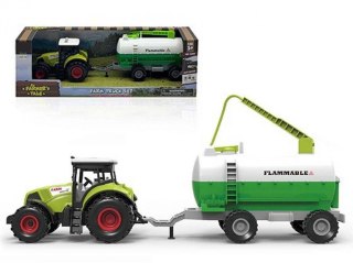 Traktor z przyczepą 1:36 światło dźwięk