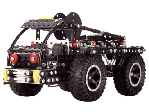 Klocki konstrukcyjne metalowa CIĘŻARÓWKA terenowa + narzędzia 475ele ZA5899