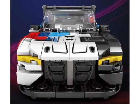 Klocki techniczne Superauto WYŚCIGOWE malowanie, spojler 363-ele ZA5780